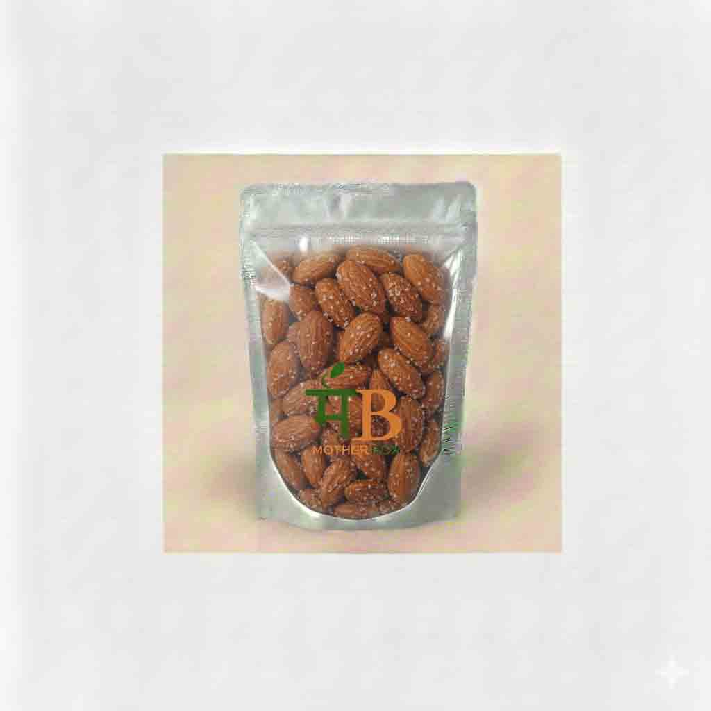 Almond Roasted and Salted - 100gms